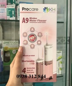 Máy Tăm Nước Procare A9 New (Hồng)